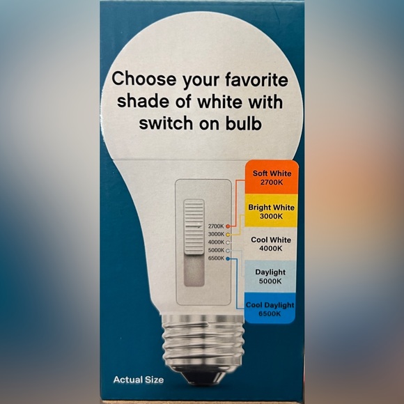 (2) Boxes of Feit Electric Selectable Color LED Light Bulbs - Picture 4 of 7